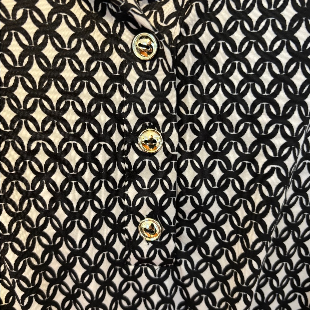 NEL + LO XL Black and White Patterned Dress - Picture 3 of 8
